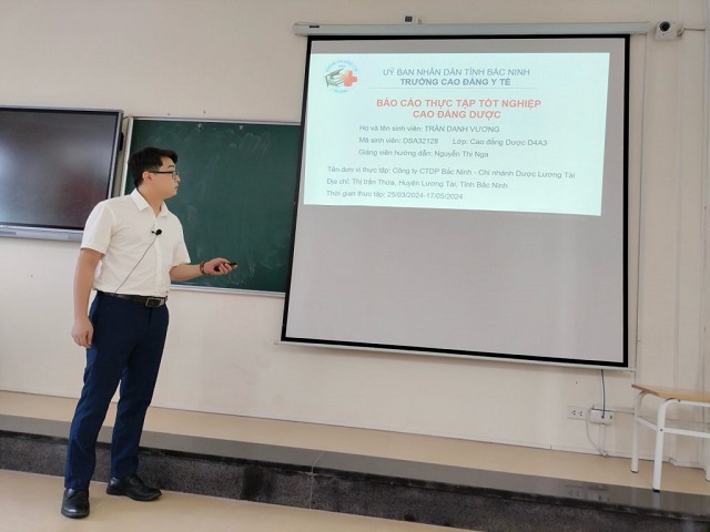 Báo cáo thực tập Cao đẳng Dược là gì?